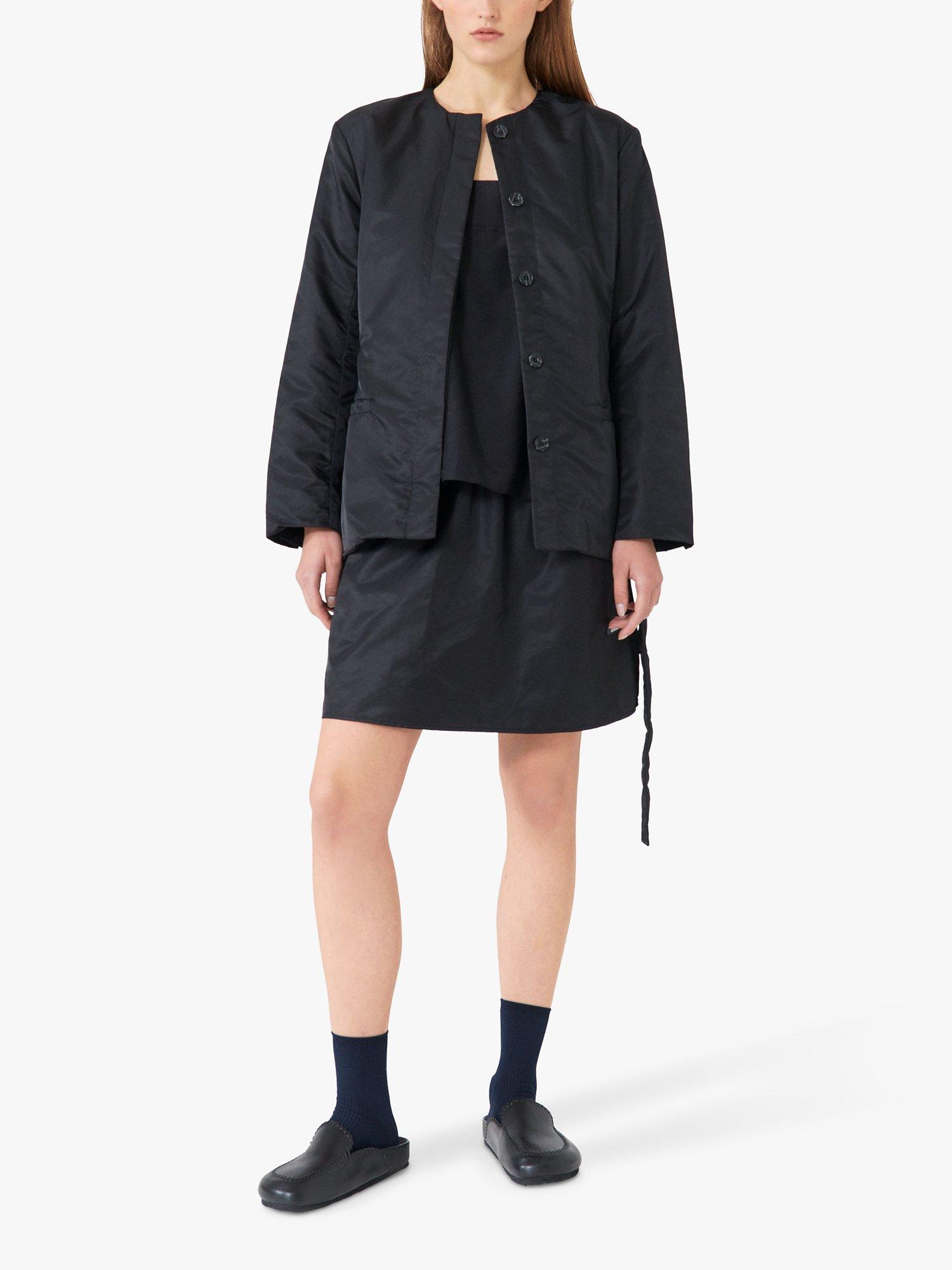 Product image 1 of 5, which shows Lovechild 1979 Piper Belted Blazer, Black, 10