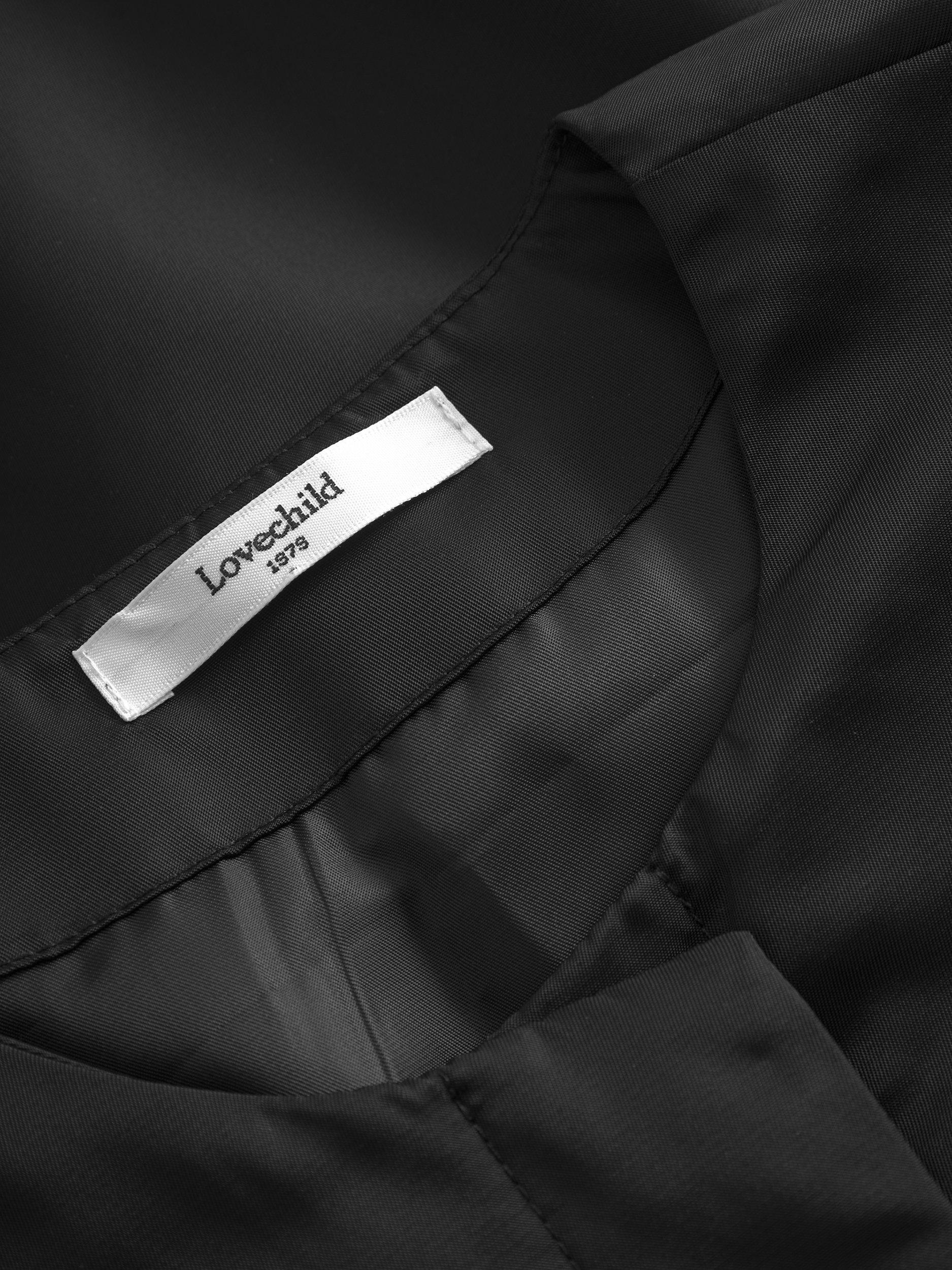 Product image 5 of 5, which shows Lovechild 1979 Piper Belted Blazer, Black, 10