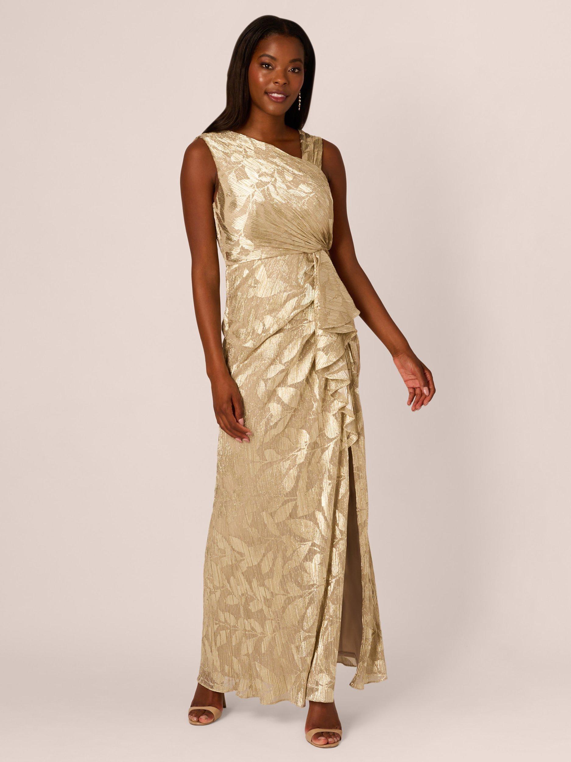 John lewis gold dress best sale