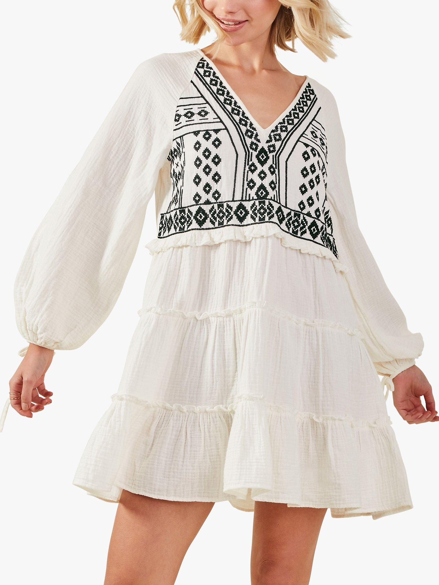 John lewis cream dress best sale