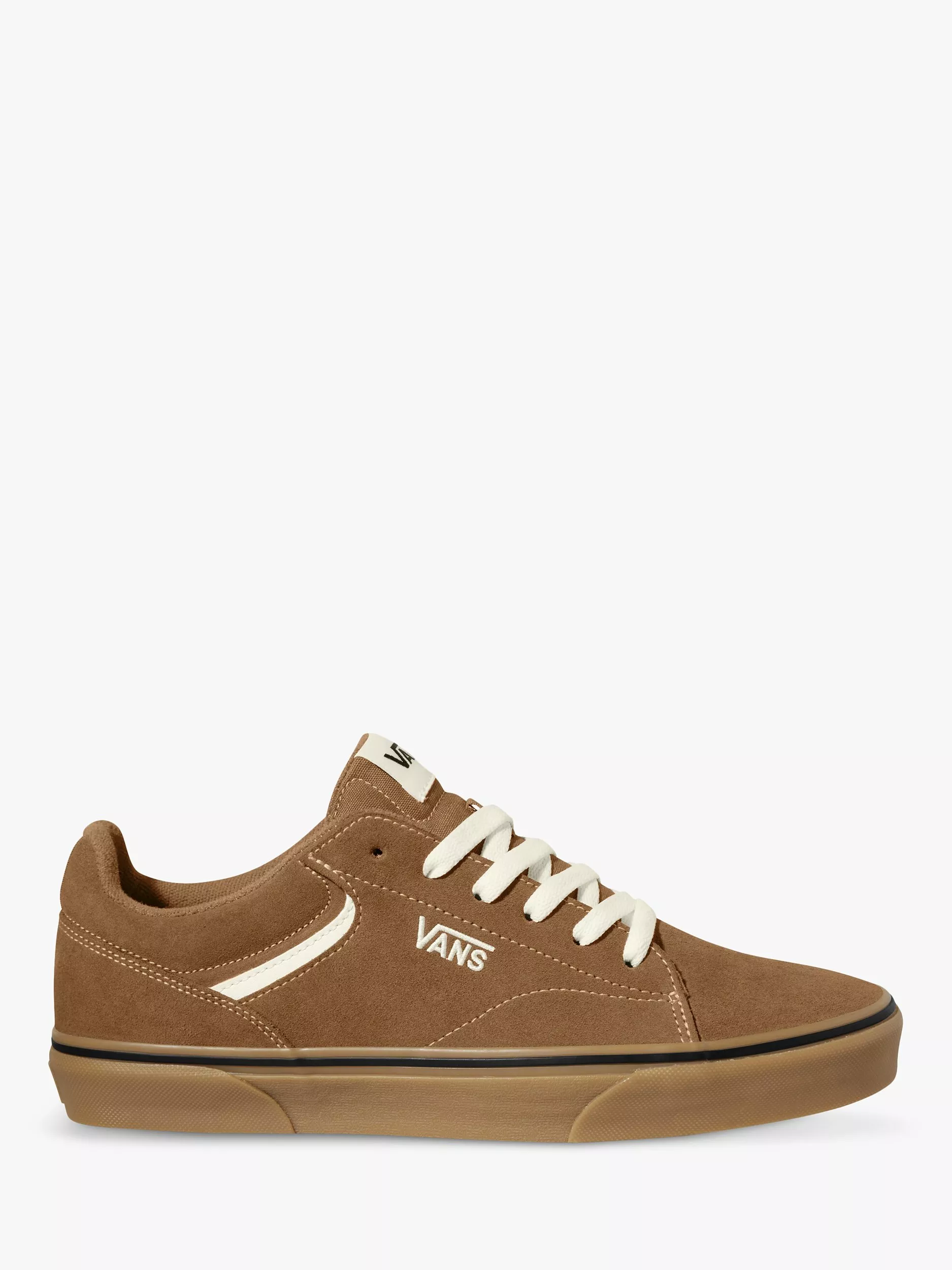 Vans Seldon Suede Lace Up Trainers Brown Gum