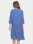 Saint Tropez Eda Dress, Blue/White