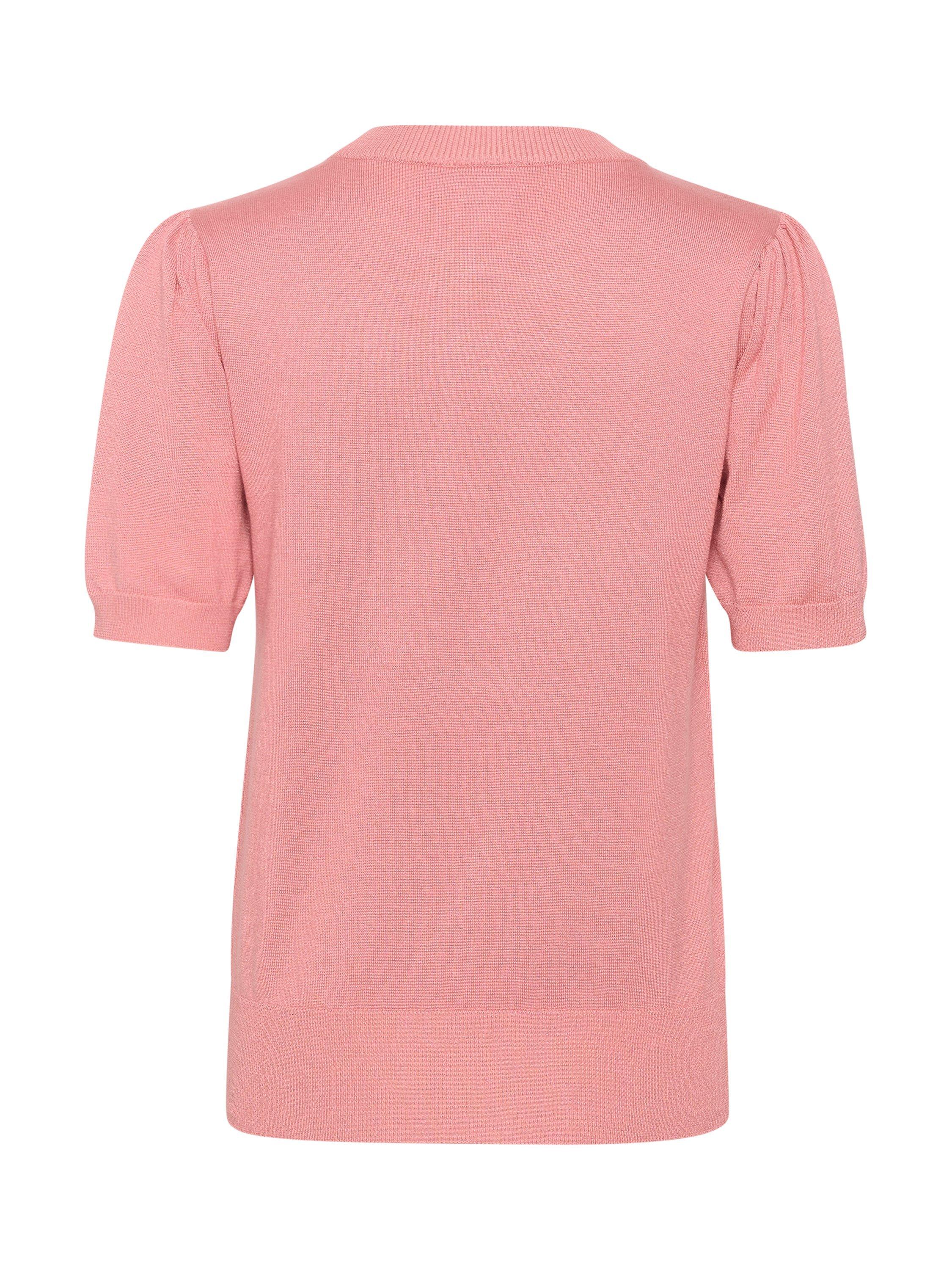 Product image 5 of 5, which shows Saint Tropez Mila Pullover T-Shirt, Pink, M