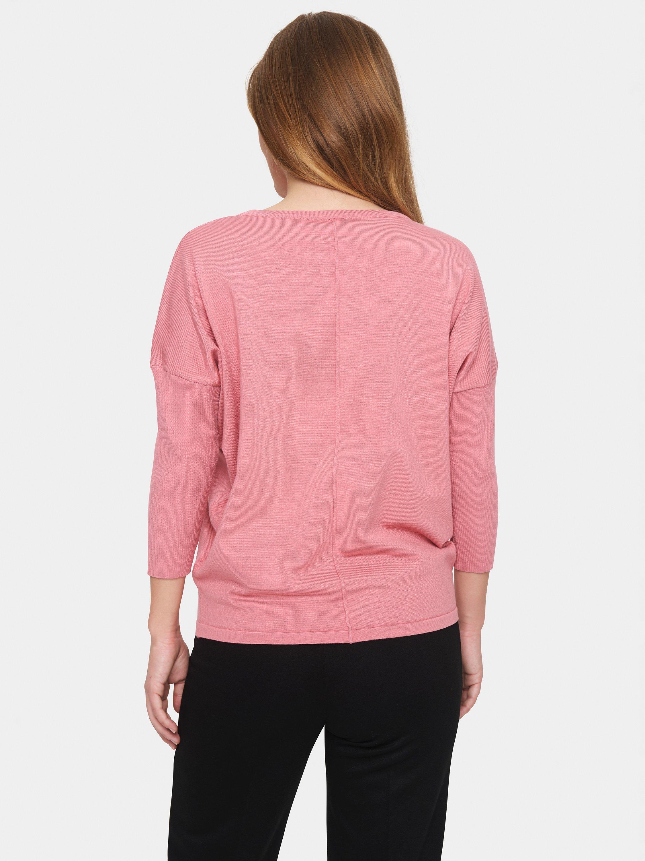 Product image 2 of 6, which shows Saint Tropez Mila 3/4 Sleeve Jumper, Brandied Apricot, M