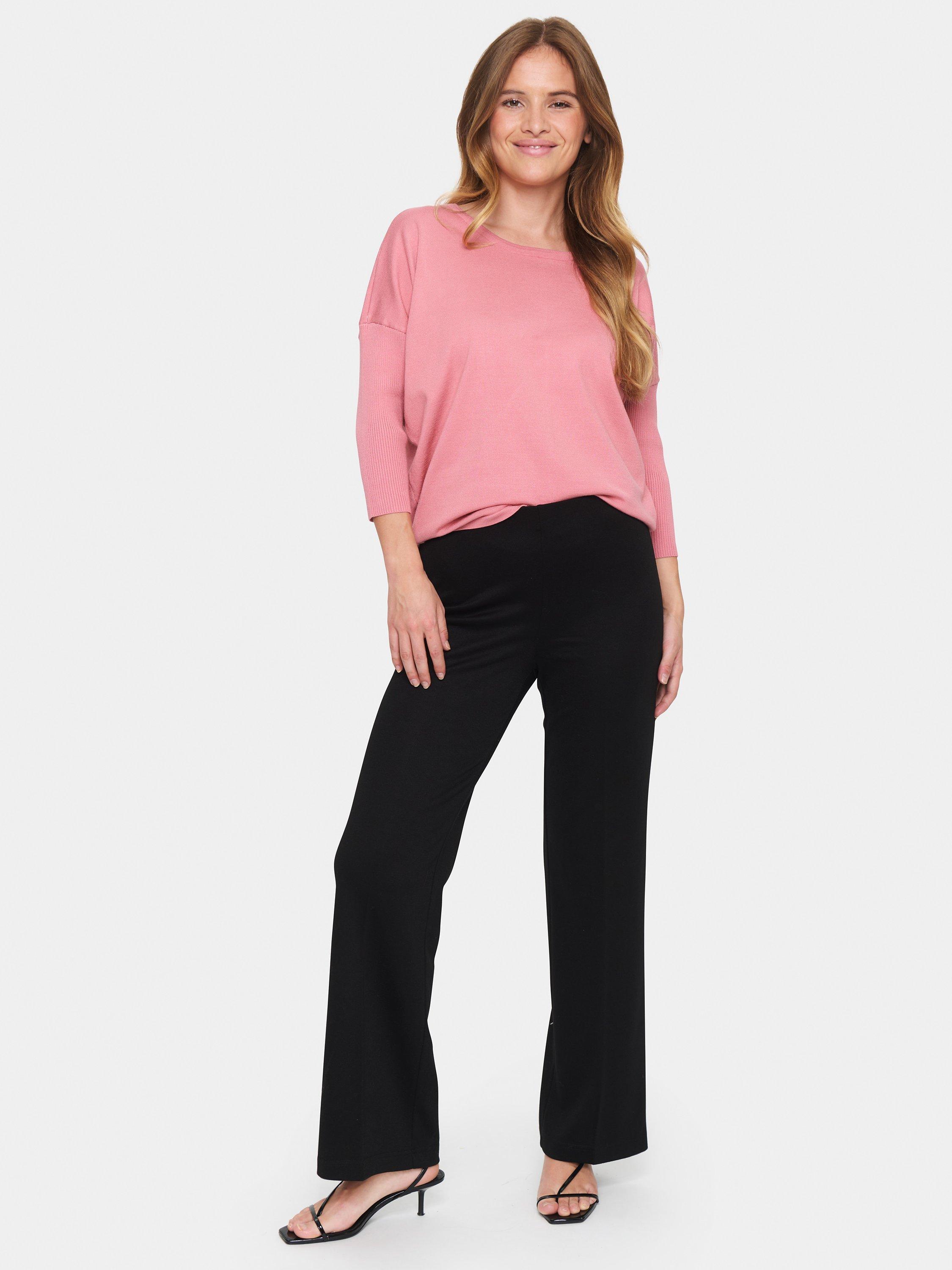 Product image 3 of 6, which shows Saint Tropez Mila 3/4 Sleeve Jumper, Brandied Apricot, M