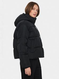 Saint Tropez Fey Puffer Jacket, Black, Black