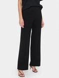 Saint Tropez Kaileen Wide Leg Trousers, Black, Black