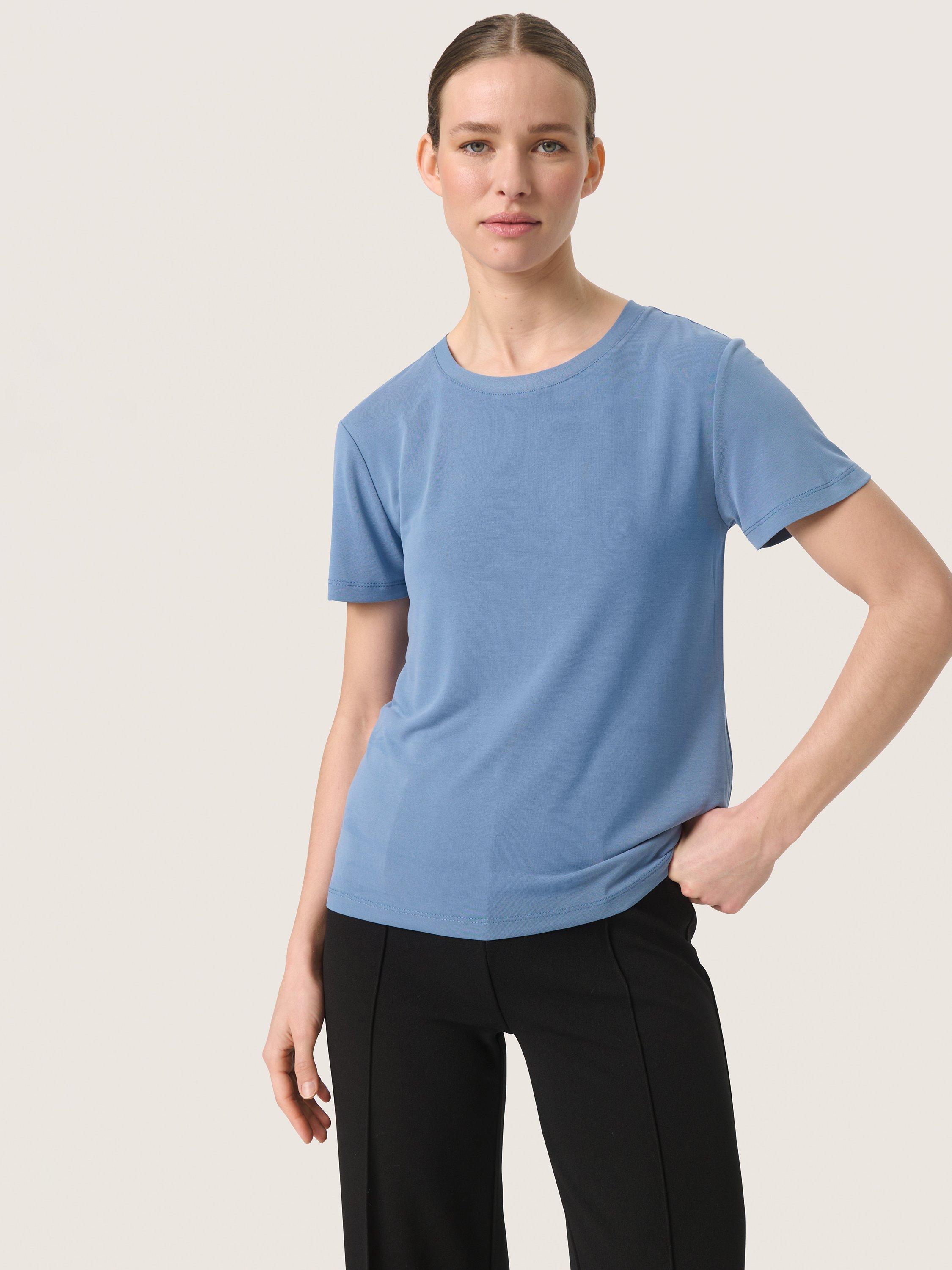 Soaked In Luxury Columbine Short Sleeve Jersey T-Shirt