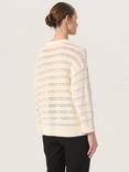 Soaked In Luxury Skylah Knit Jumper, Whisper White