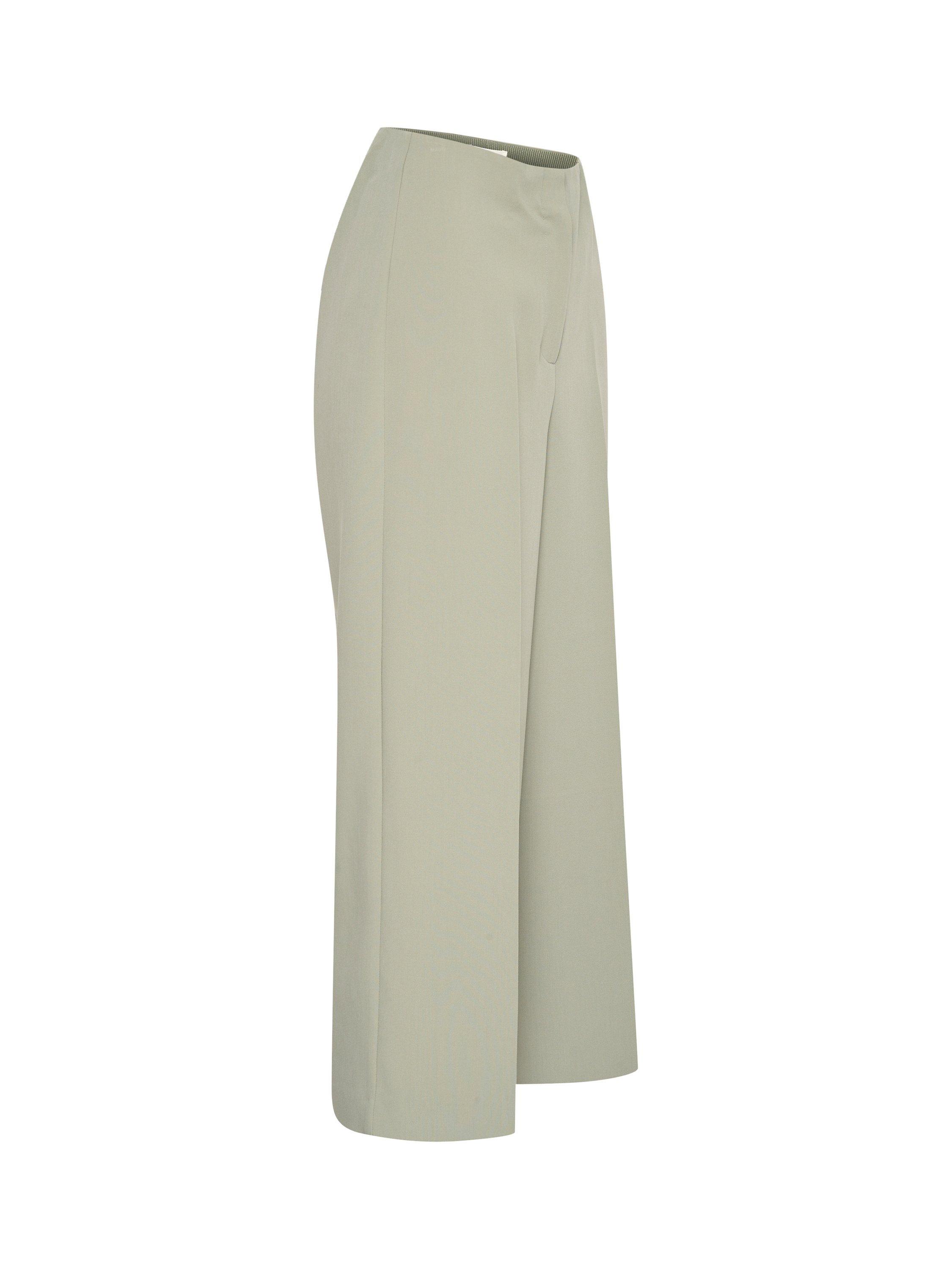 Product image 6 of 6, which shows Soaked In Luxury Corinne High Waist Trousers, Grey, XS