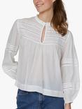 Sisters Point Unoa Lace Detail Blouse, White