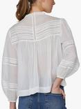 Sisters Point Unoa Lace Detail Blouse, White