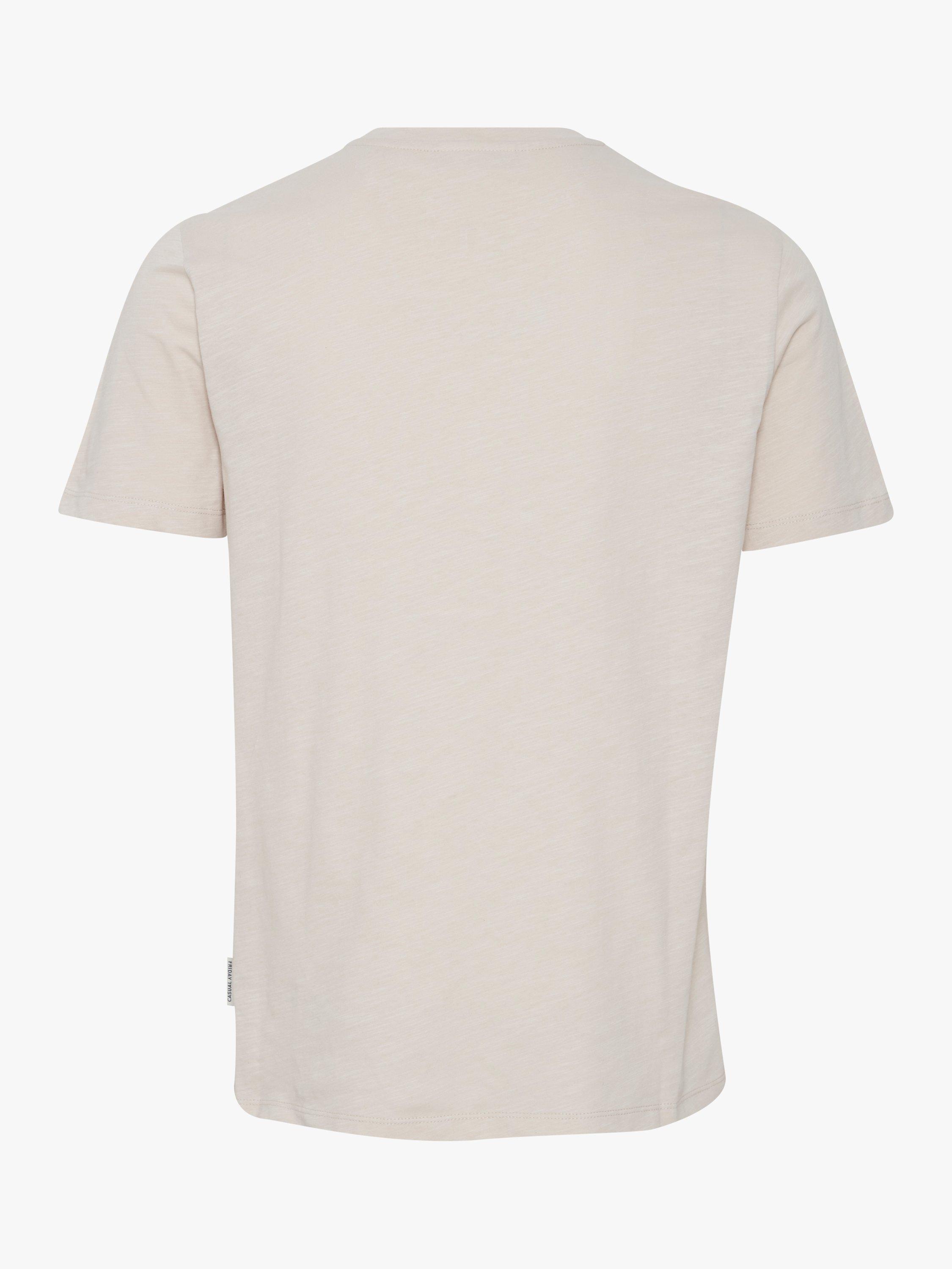 Product image 2 of 3, which shows Casual Friday Thor Organic Cotton T-Shirt, Pumice Stone, XXL