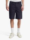 Casual Friday Peterson Cotton & Linen Blend Shorts, Dark Navy