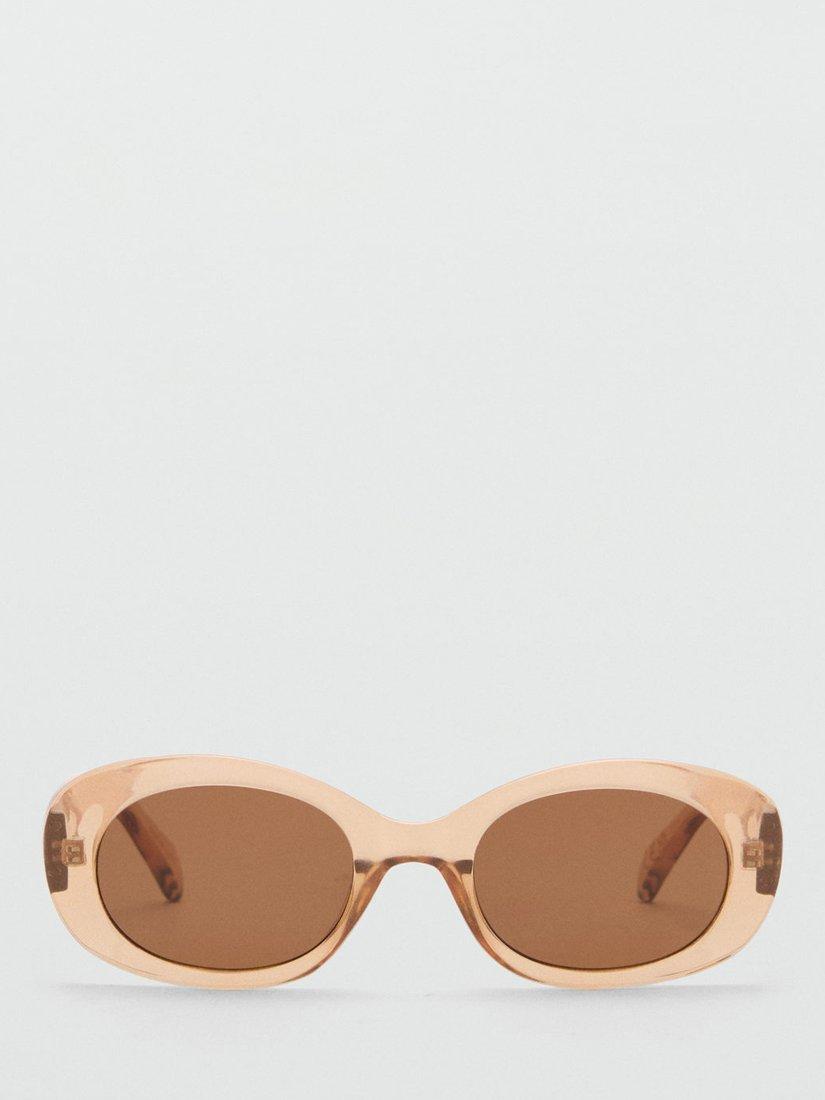 Mango Jenni Sunglasses, Orange, One Size