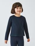 John Lewis Kids' Stars/Plain/Sequin Long Sleeve Tops, Pack of 3, Multi