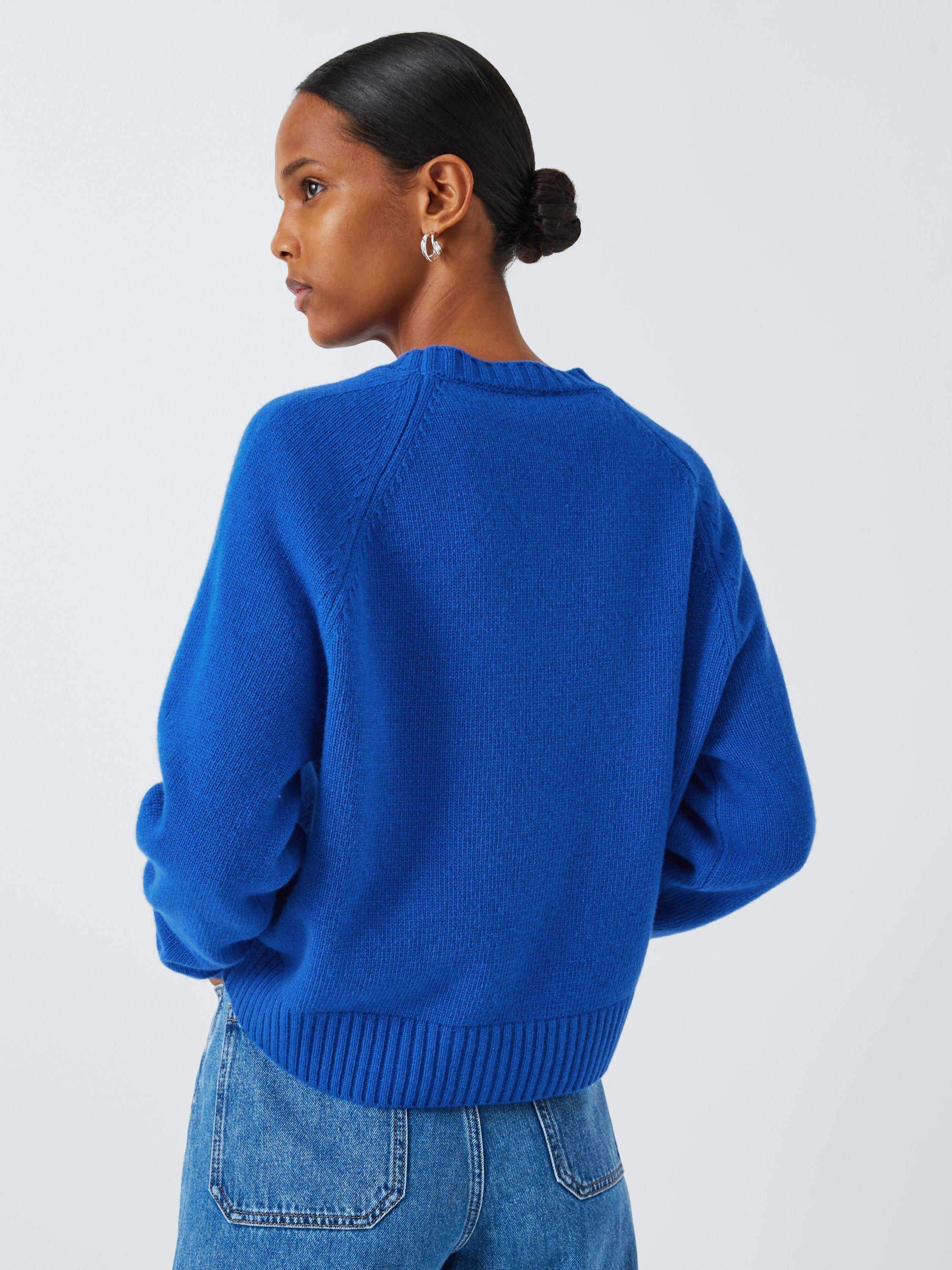 Weekend MaxMara Gabbia Wool Jumper, Cornflower Blue
