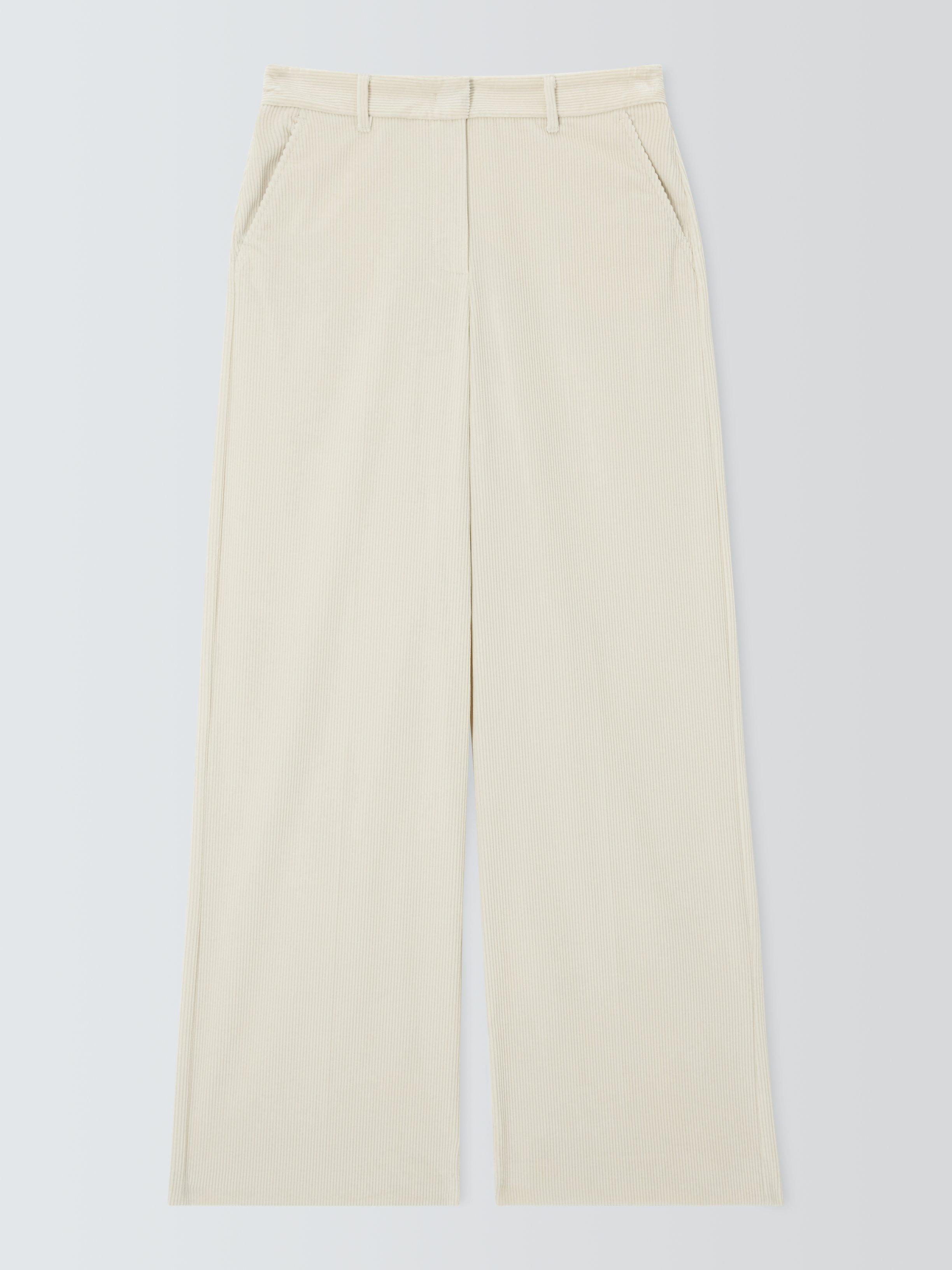 Weekend MaxMara Tania Corduroy Trousers, Milk