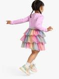 Lindex Kids' Unicorn Dress, Light Lilac