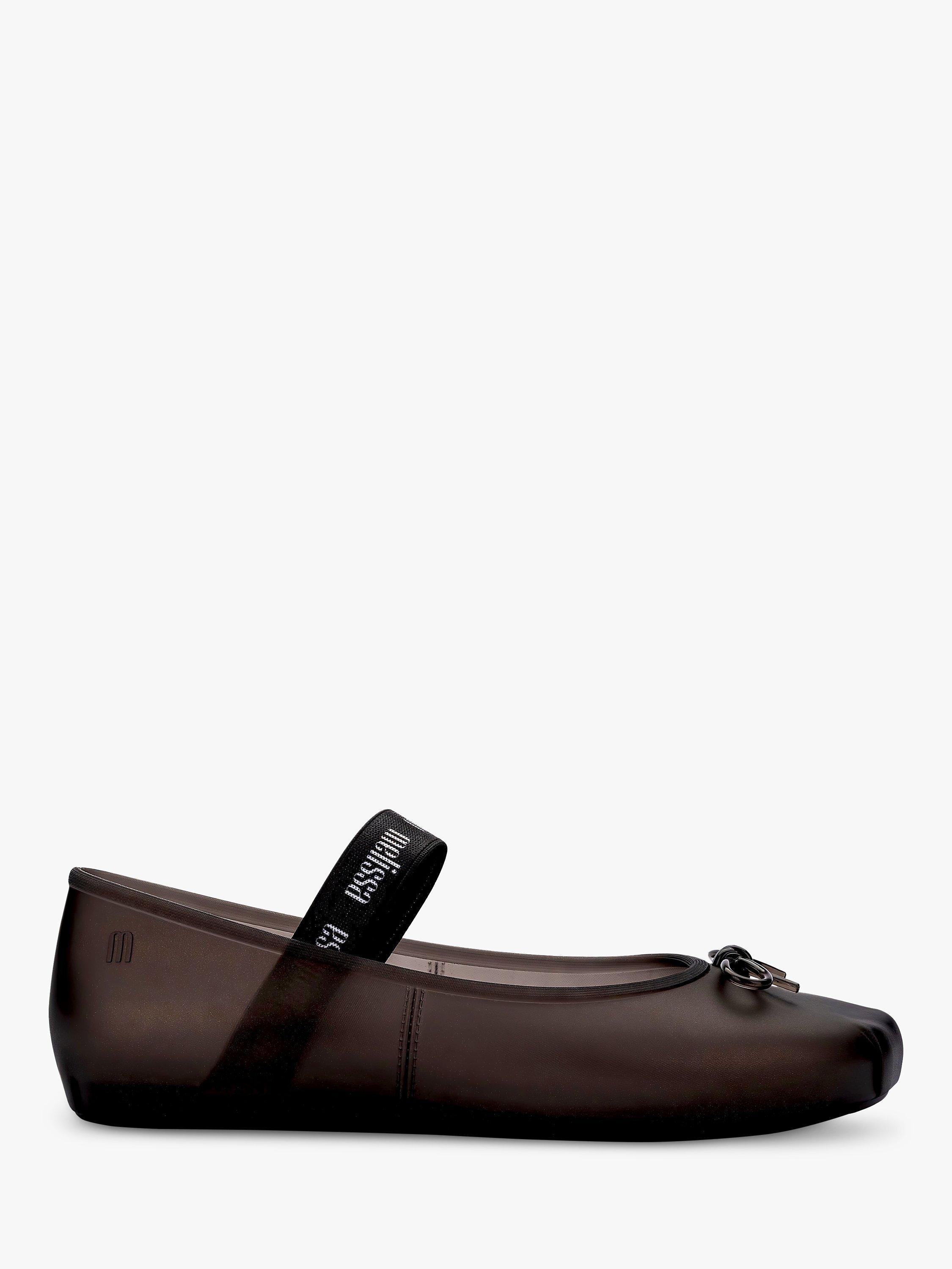 Melissa Sophie Ballerina Pumps, Pearly Black, 3
