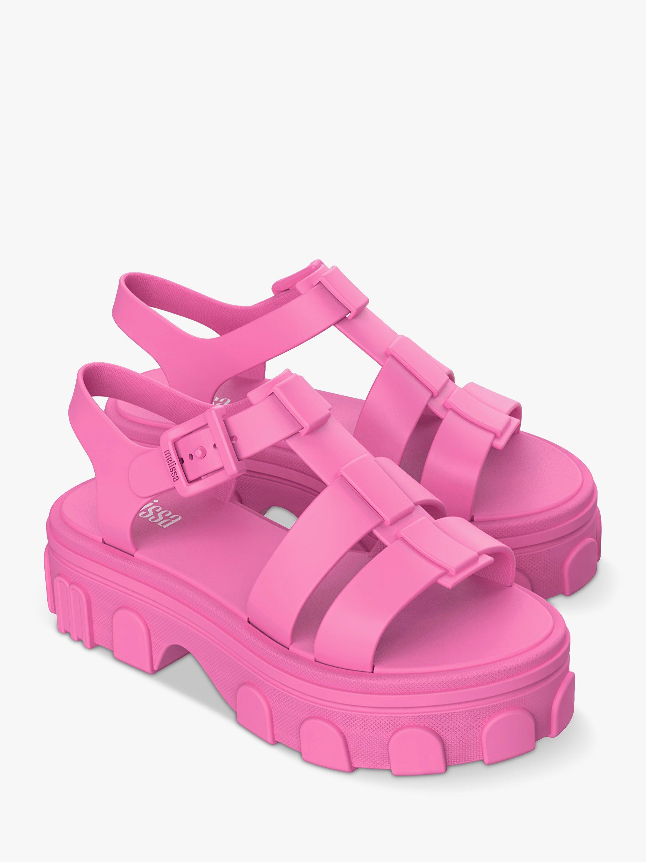 Product image 2 of 2, which shows Melissa Ella Sandals, Pink, 3