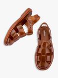 Melissa Emma Fisherman Sandals, Clear Brown