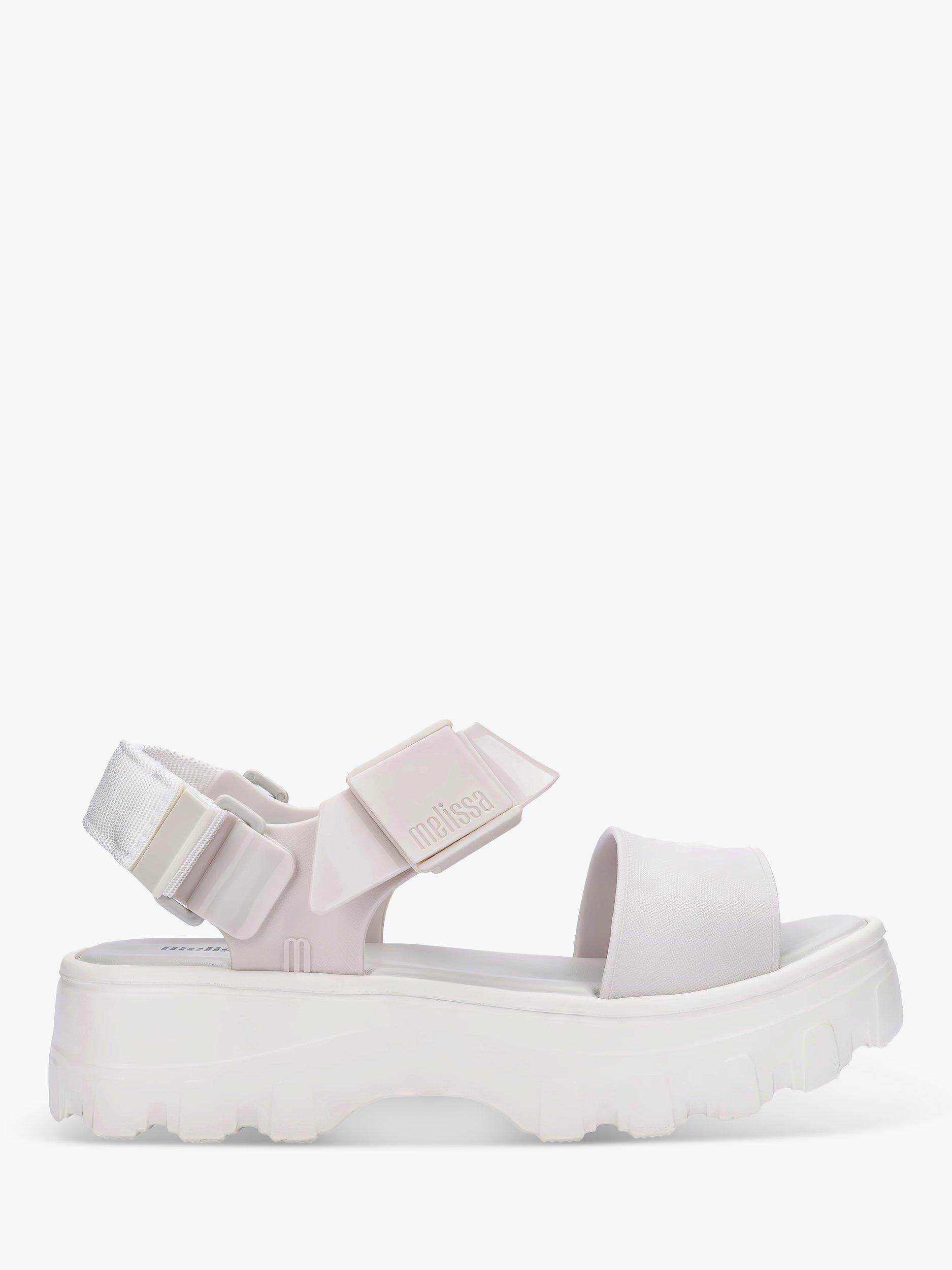 Product image 1 of 4, which shows Melissa Kick Off Sandals, White, 3