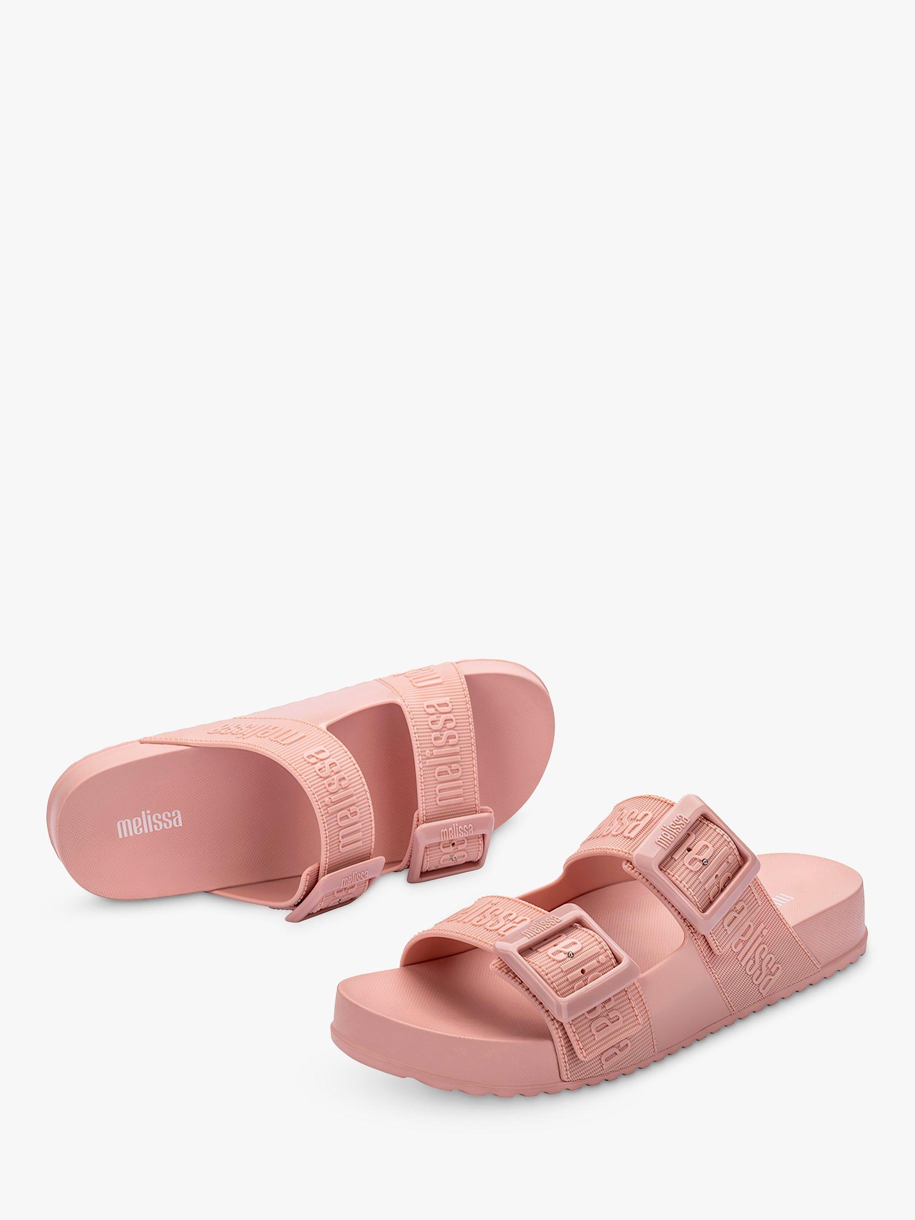 Product image 4 of 5, which shows Melissa Cozy Slide M-Lover Sandals, Pink, 3