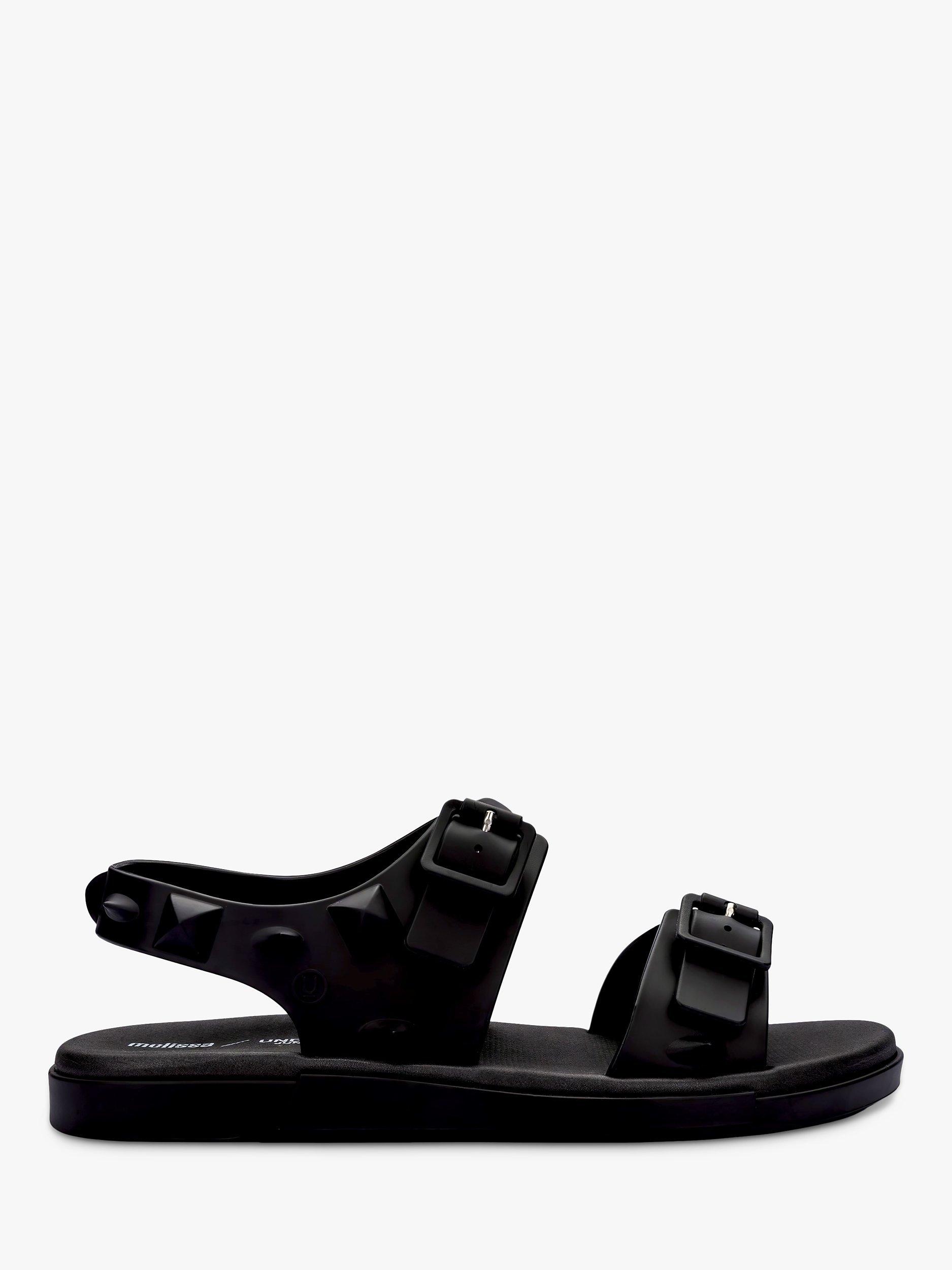 Product image 1 of 5, which shows Melissa x UNDERCOVER Spikes Strappy Sandals, Black, 3