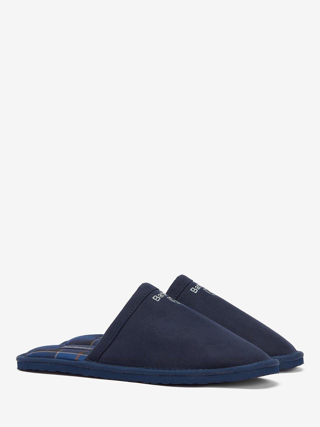 Barbour Everitt Mule Slippers Navy