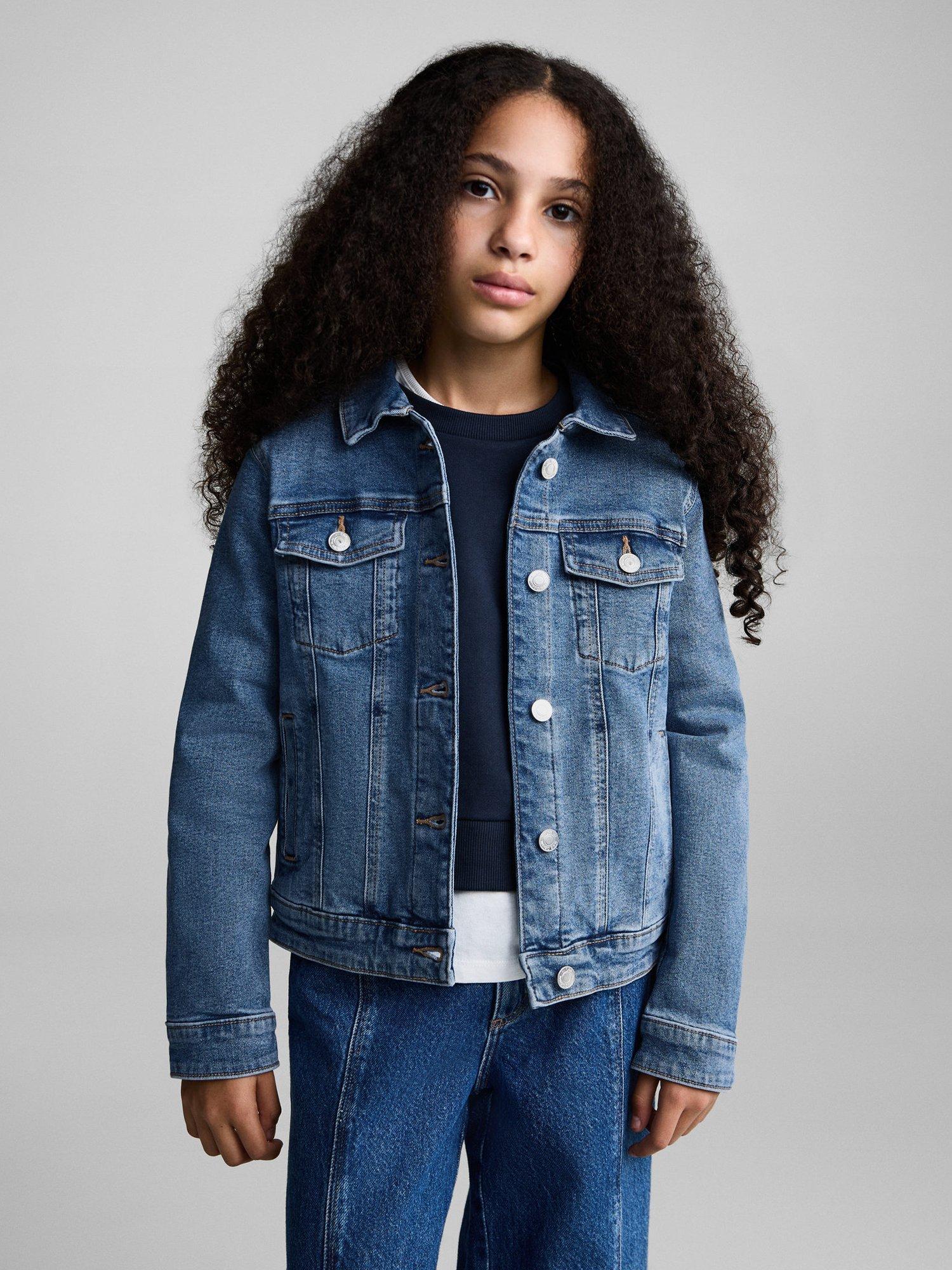 Mango Kids' Classic Denim Jacket