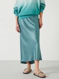 HUSH Allie Satin Skirt, Arctic