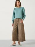 HUSH Emily Puff Sleeve Cotton Jersey Top