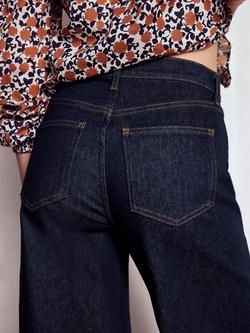 Boden High Rise Wide Leg Jeans - view 2, Indigo