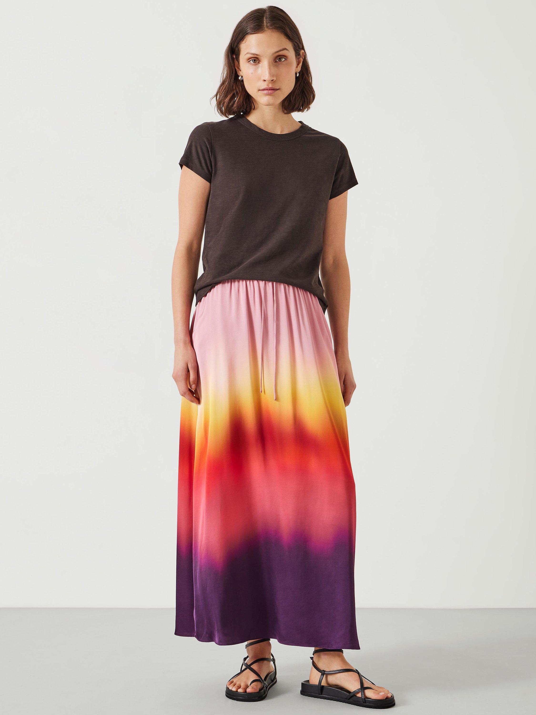 Product image 4 of 5, which shows HUSH Slim Fit Crew Neck T-Shirt, Chocolate, XXS