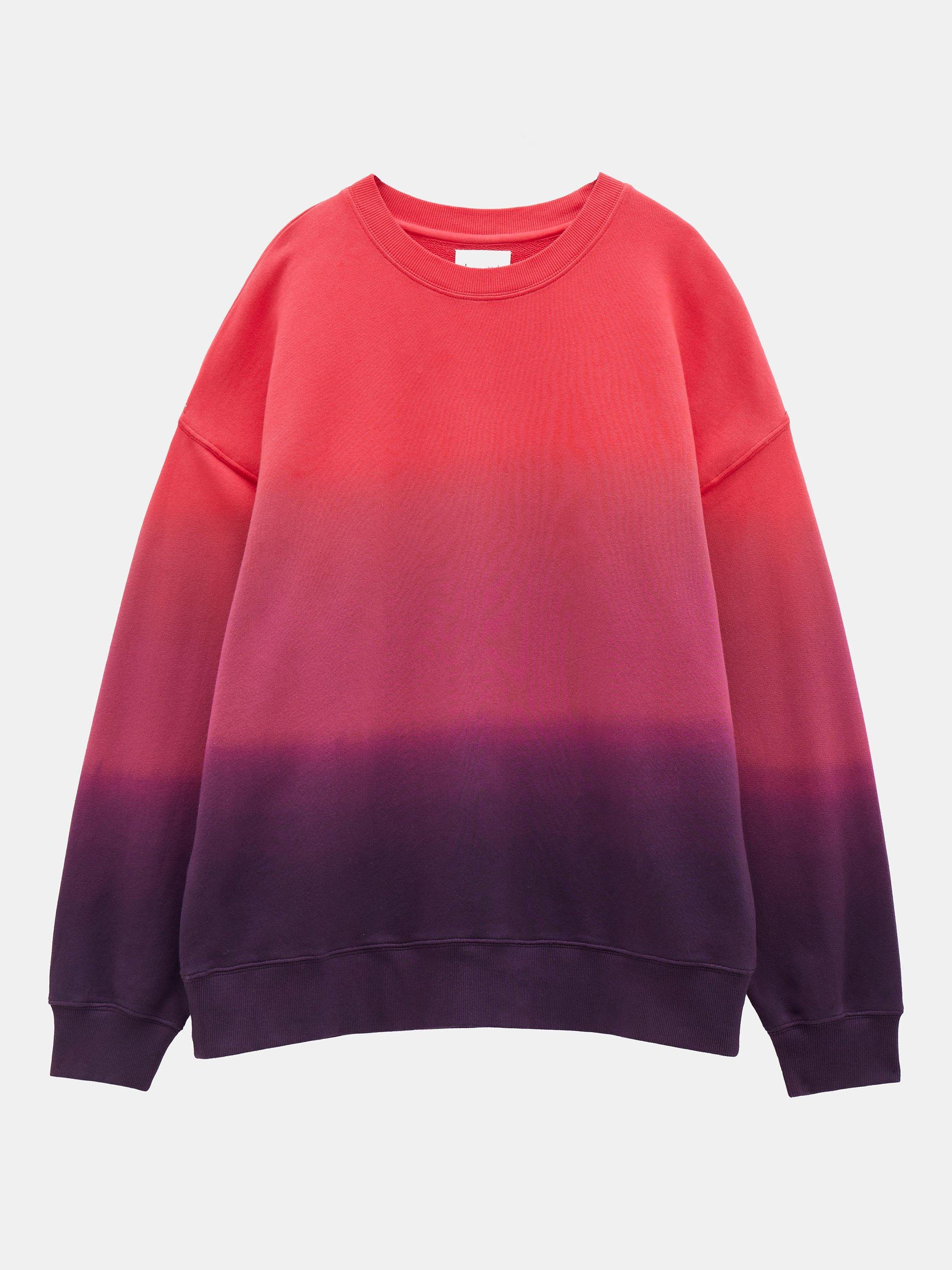 Ombre sweatshirt hot sale