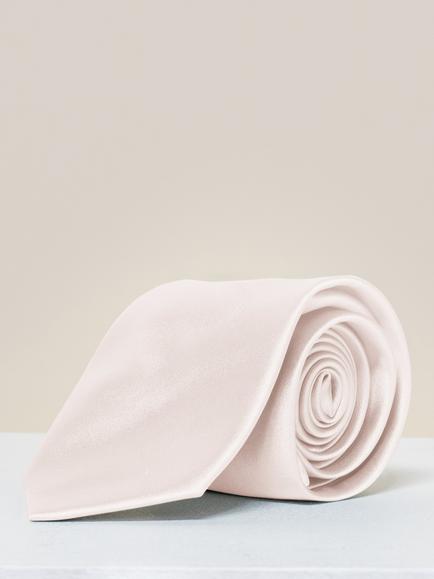 Rewritten Satin Tie, Champagne