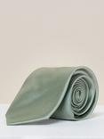 Rewritten Satin Tie, Sage Green