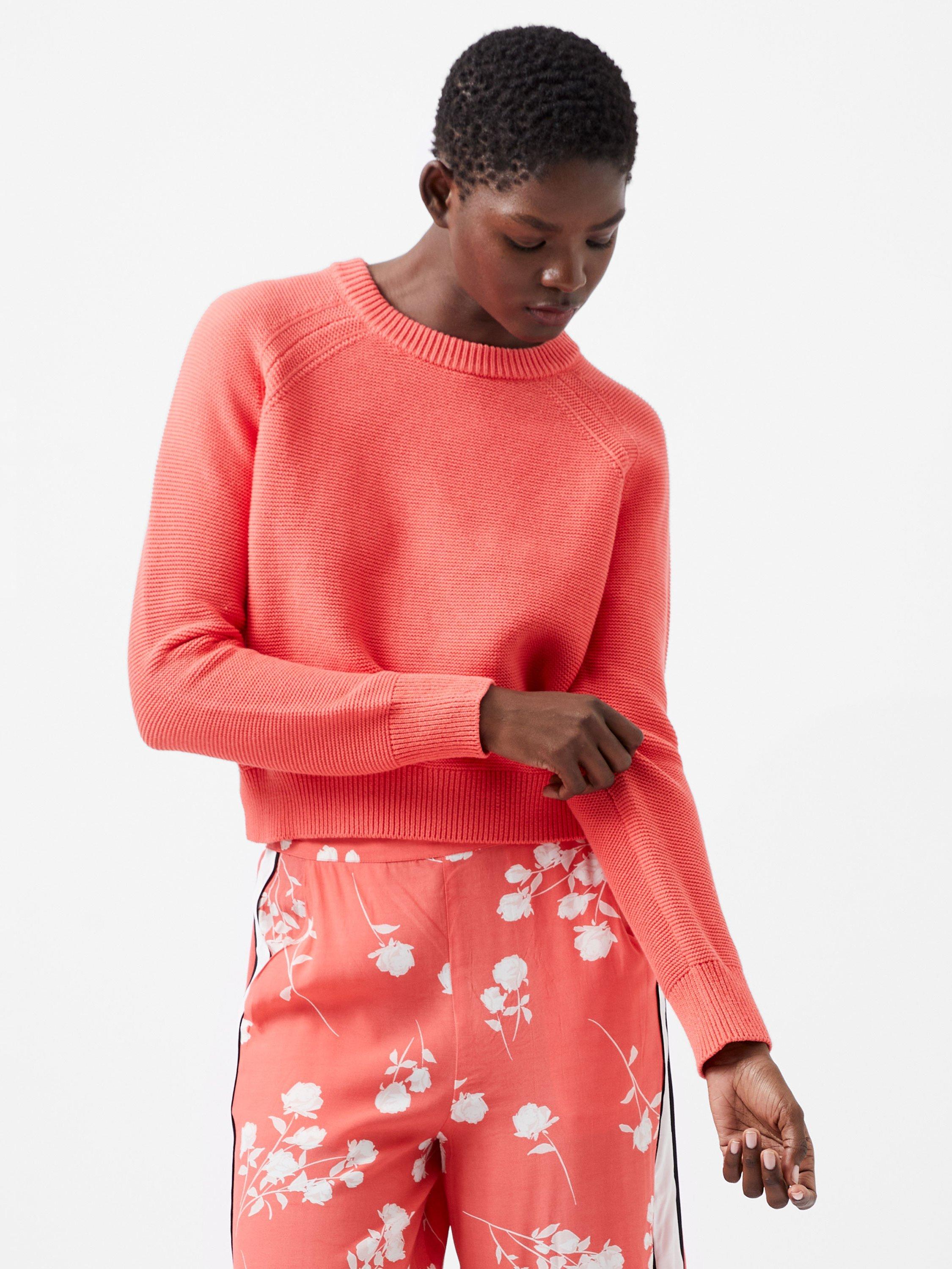French Connection Lily Mozart Jumper, Cayenne Red