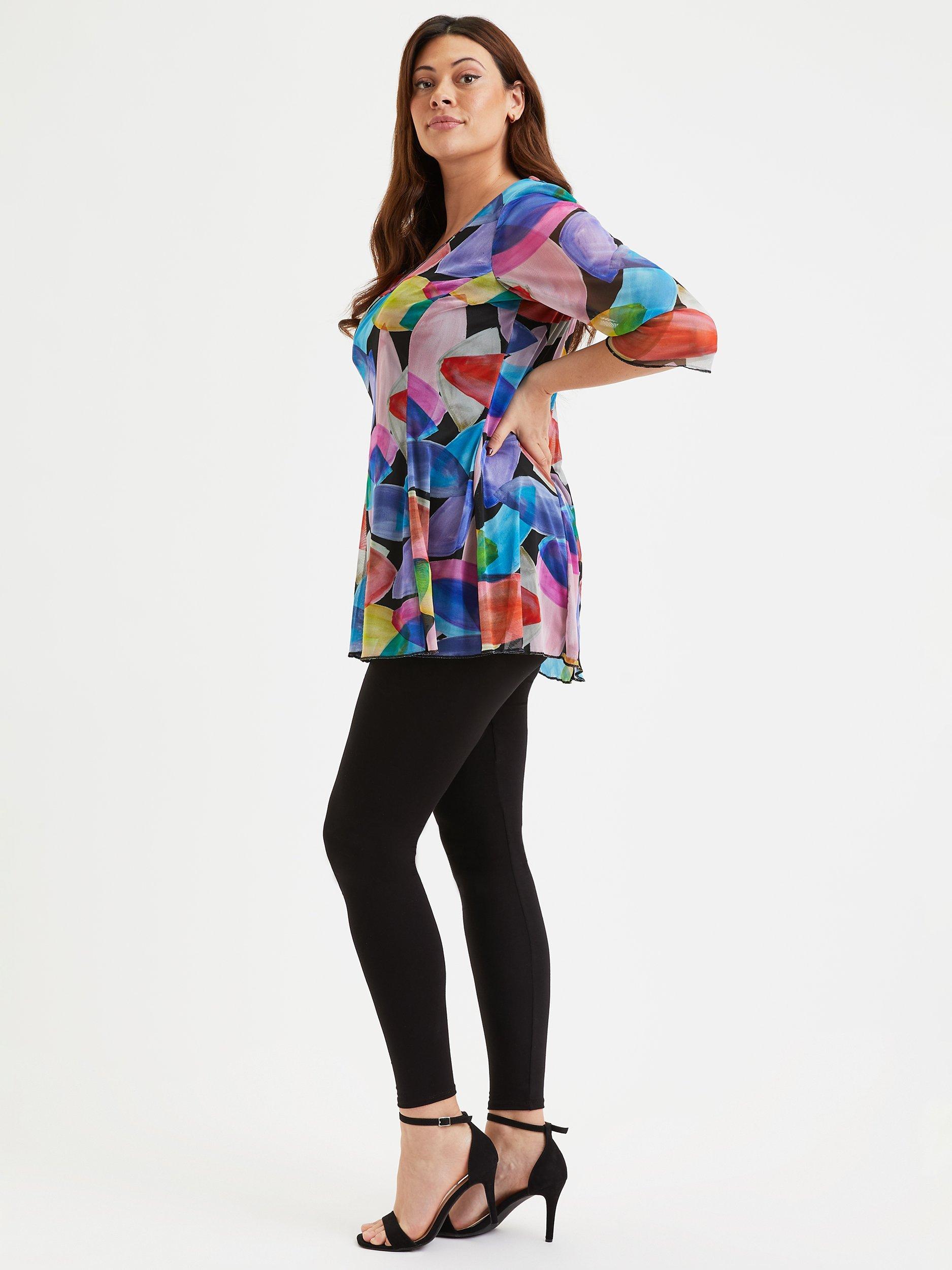 Product image 3 of 5, which shows Scarlett & Jo Tall Powerfit Jersey Leggings, Black, 12