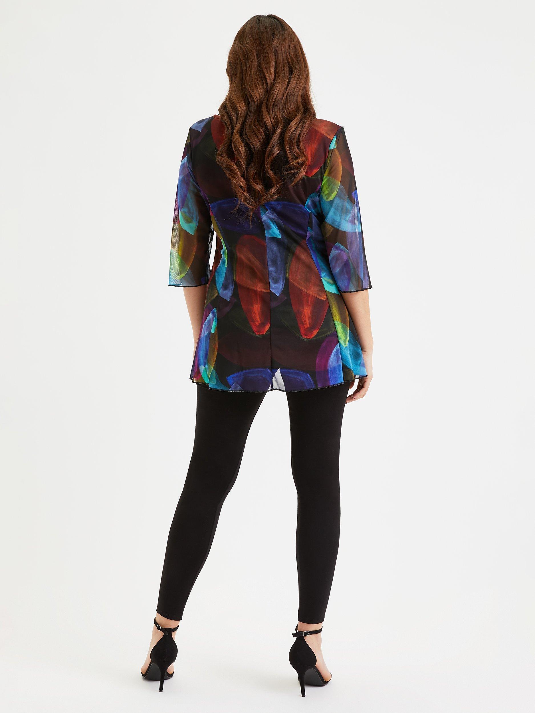Product image 4 of 5, which shows Scarlett & Jo Tall Powerfit Jersey Leggings, Black, 12