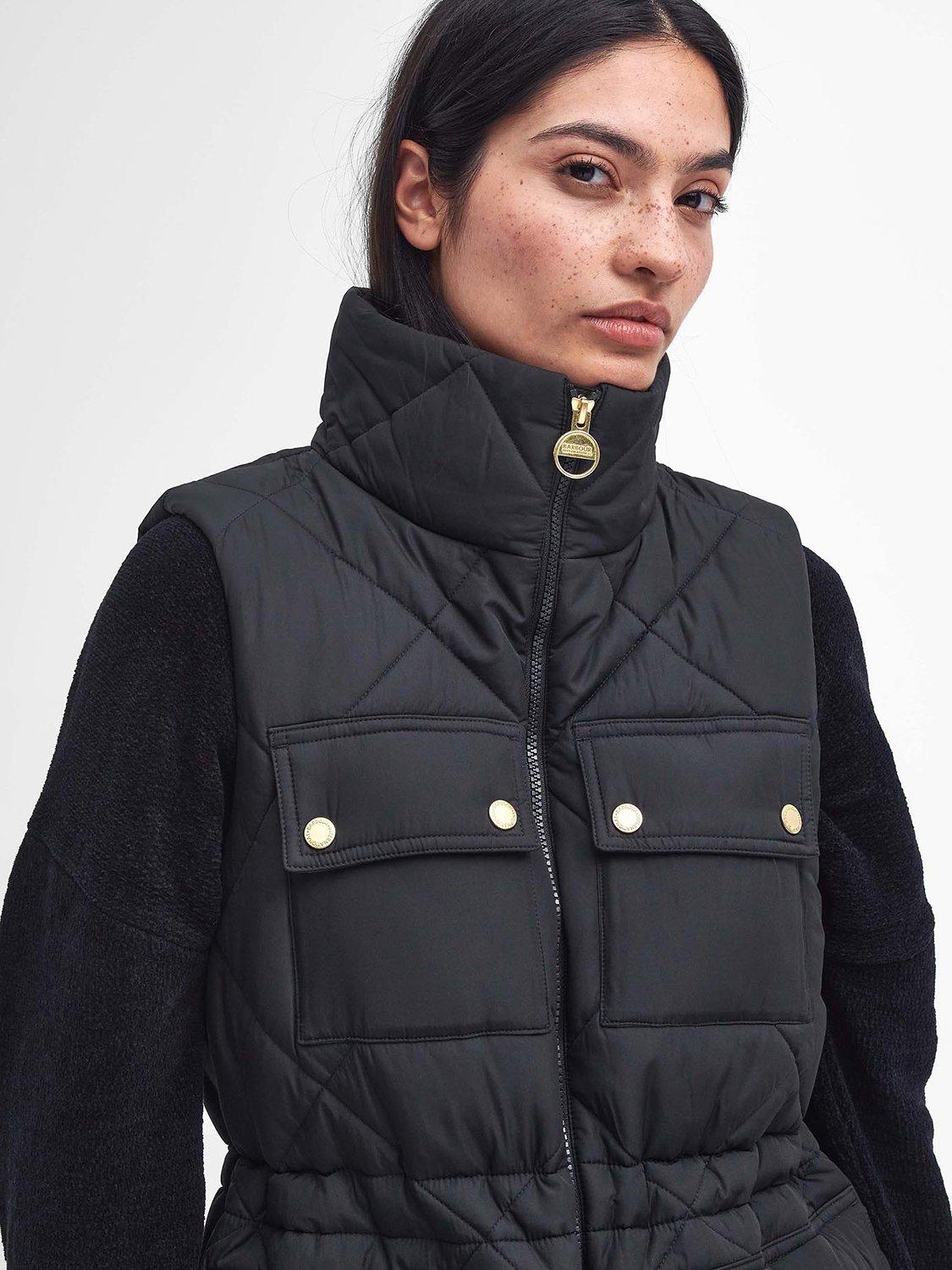 Barbour International Meir Longline Gilet Black