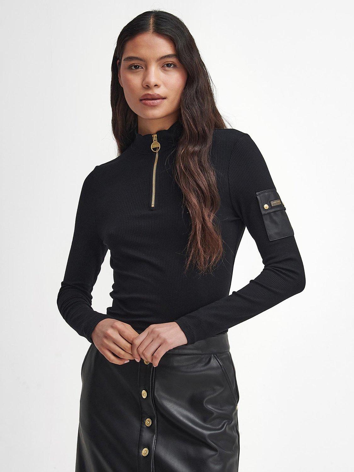 Barbour International Hailey Top, Black