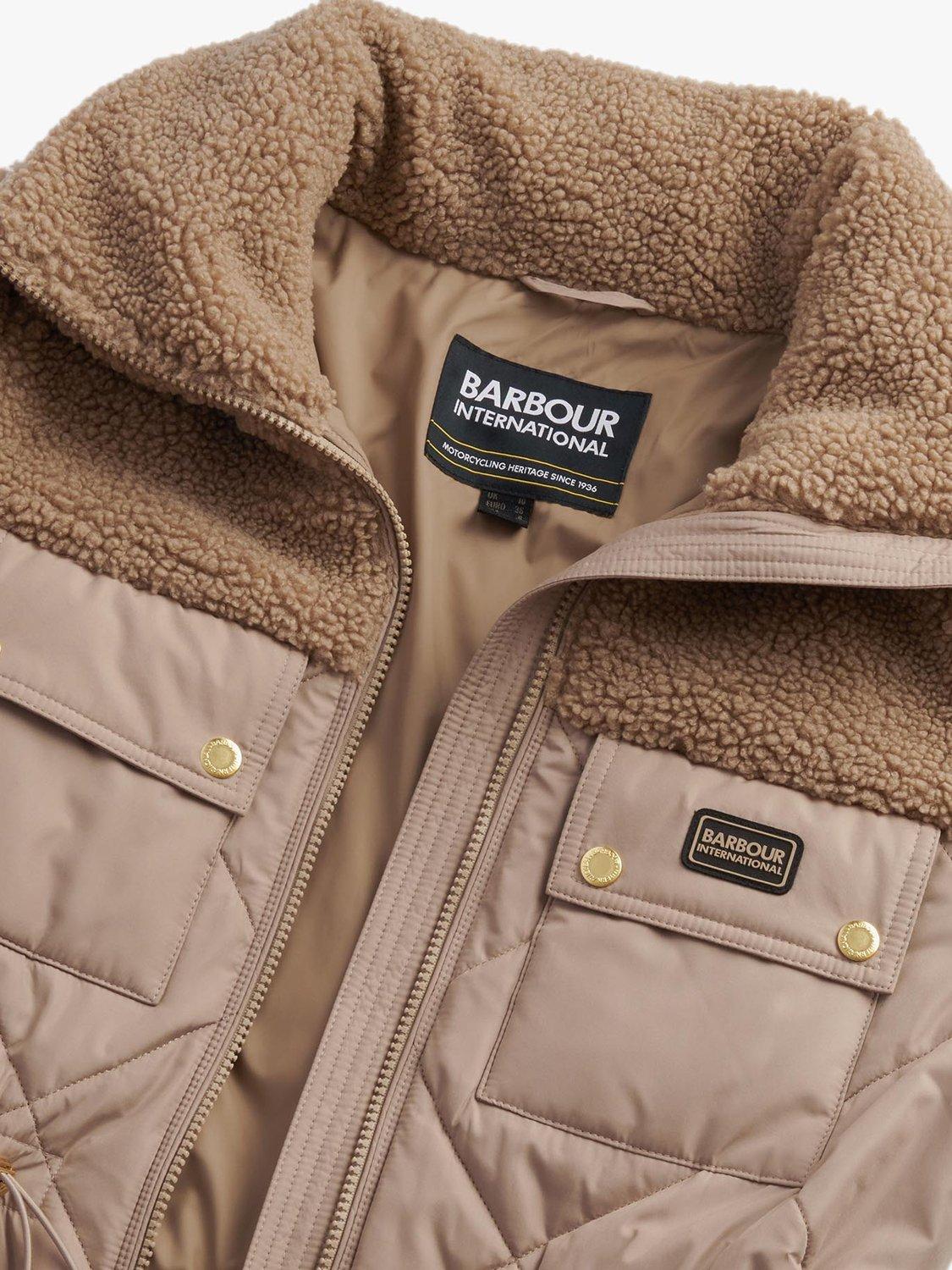 Barbour International Jemison Quilted Jacket, Light Trench