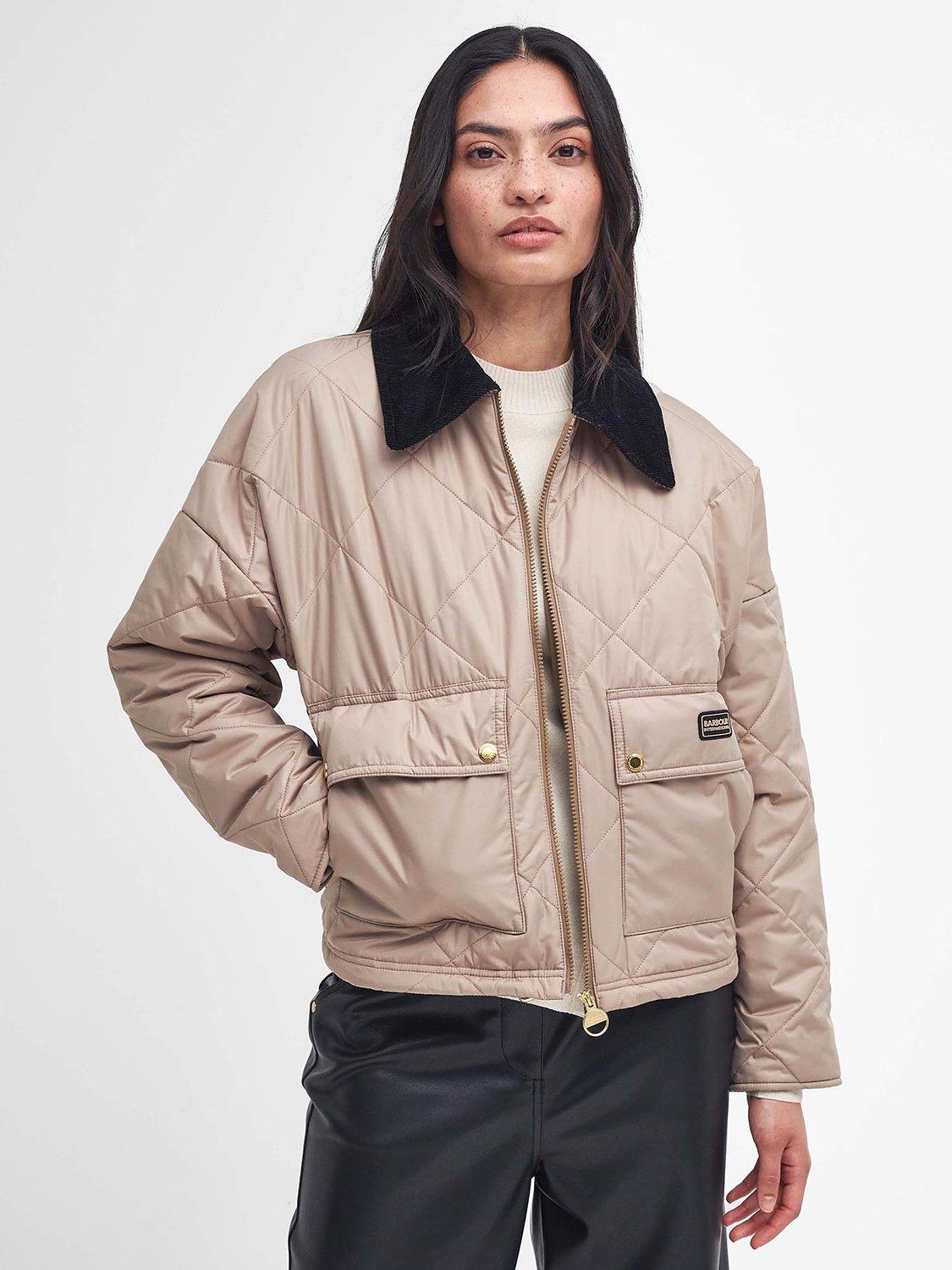 Barbour International Laia Quilted Jacket Light Trench