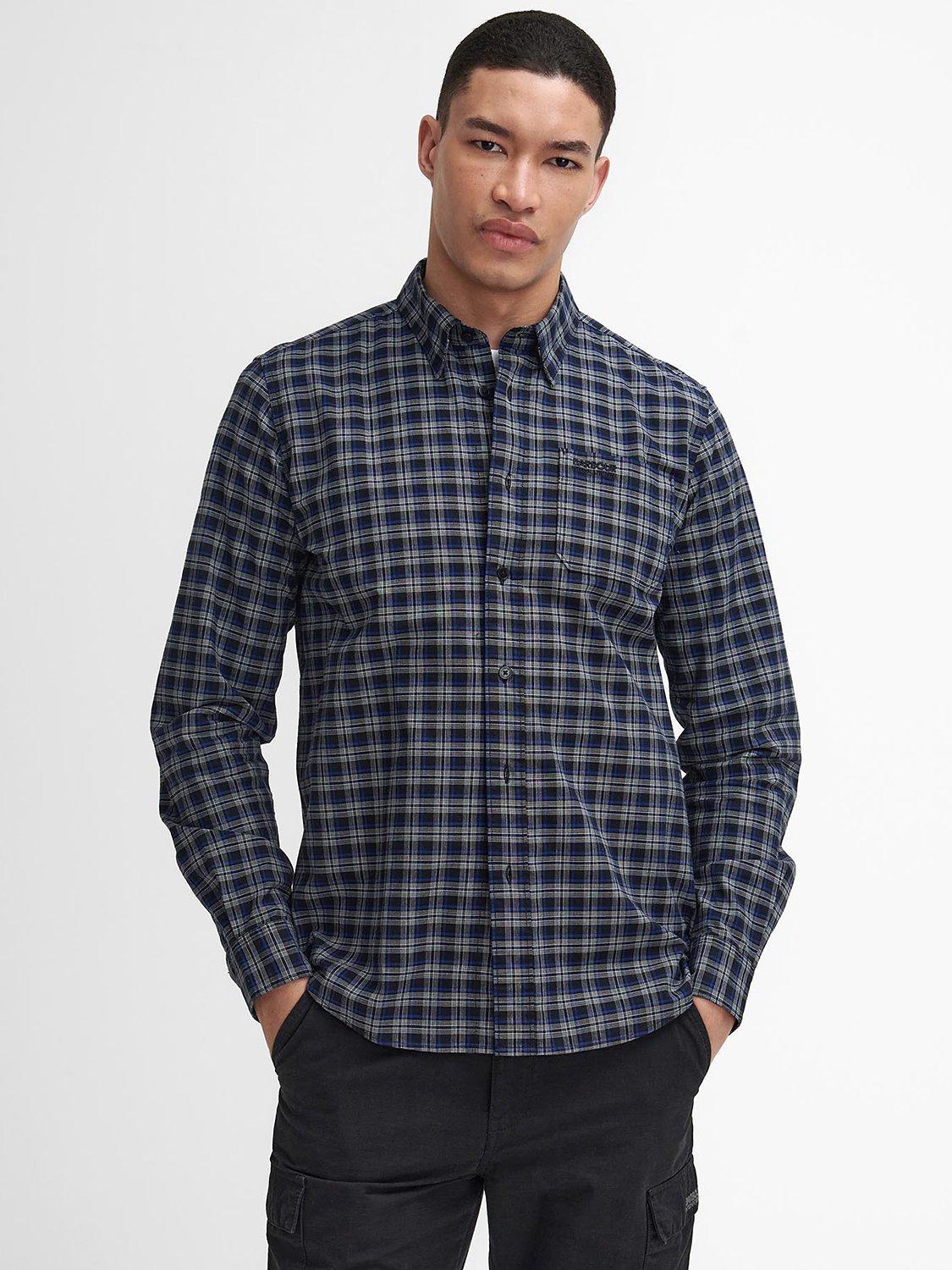 Barbour International Hawks Cotton Blend Regular Fit Check Shirt