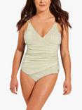 Seaspray Athena Lurex Swimsuit, Champagne