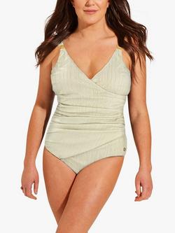 Seaspray Athena Lurex Swimsuit, Champagne, Champagne