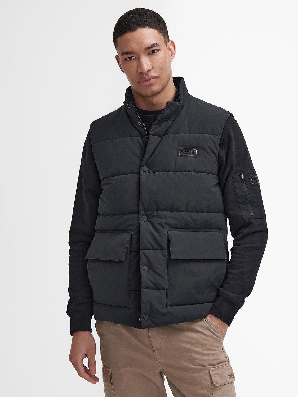 Barbour International Morville Puffer Gilet Black