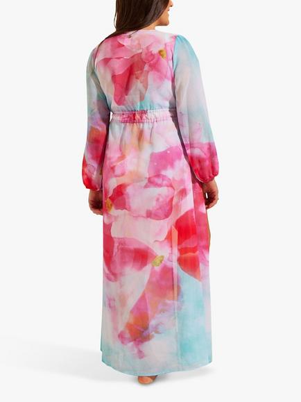 Seaspray Positano Maxi Dress, Multi - view 2, Multi